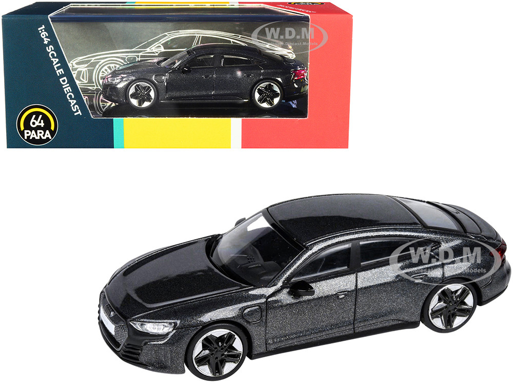 Audi RS etron GT Daytona Gray Metallic 164 Diecast Model Car by Paragon Models