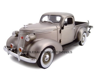 1937 Studebaker Pickup Truck Titanium 124 Diecast Model Car by Unique Replicas