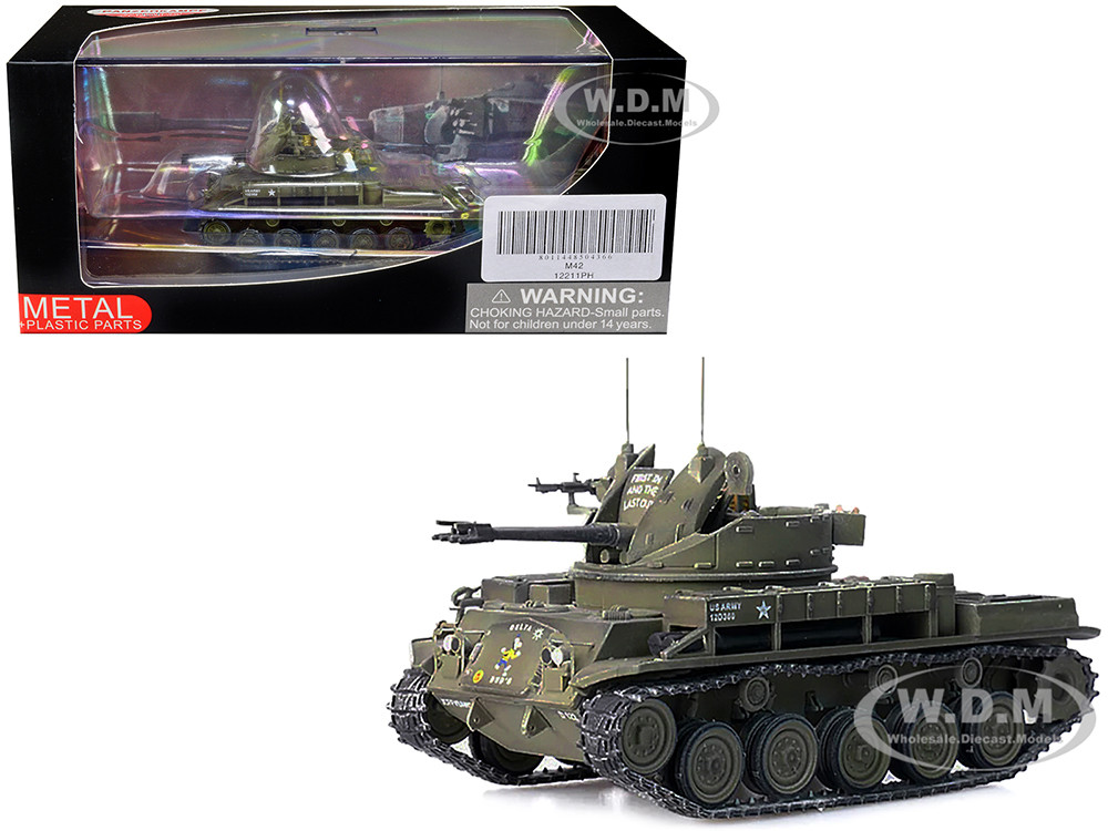 M42 Duster Self-Propelled Anti-Aircraft Gun "Delta Dud's" "US Army - Vietnam War, II Field Force, 5th Battalion, 2nd Field Artillery Regimen" 1/72 Die
