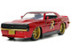 1969 Chevrolet Camaro Dark Red Metallic Black Top Robin Diecast Figure Batman Hollywood Rides Series 1/32 Diecast Model Car Jada 33088