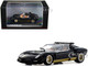 Lamborghini Miura SVR Black with Gold Accents and Wheels 1/43 Diecast Model Car Kyosho KS03203BKG