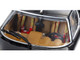 Lamborghini Miura SVR Black with Gold Accents and Wheels 1/43 Diecast Model Car Kyosho KS03203BKG