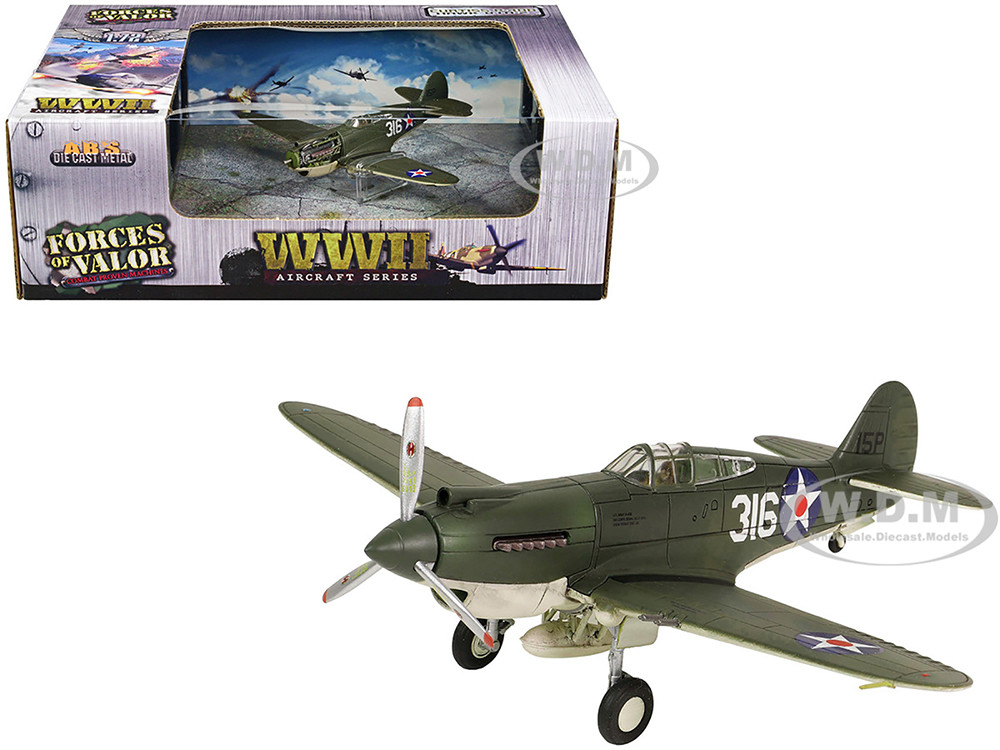Curtiss P-40B HAWK 81A-2 (P-8127) Aircraft Fighter "47th Pursuit Squadron (15th Pursuit Group), Serial : 316/15P, Hawaiian Islands Pearl Habor" (7 Dec