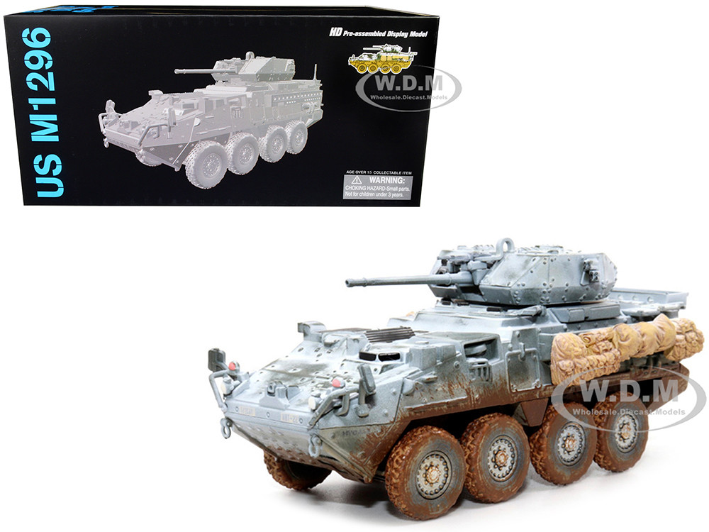 United States M1296 Stryker ICV (Infantry Carrier Vehicle) Dragoon Olive Drab (Snowy Version) "2nd Cav. Germany" (2020) "NEO Dragon Armor" Series 1/72