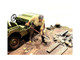 4X4 Mechanic Figure 4 for 1/18 Scale Models American Diorama AD18014