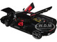 Lamborghini Countach LPI 800 4 Black with Red Interior Special Edition 1/18 Diecast Model Car Maisto 31459BK