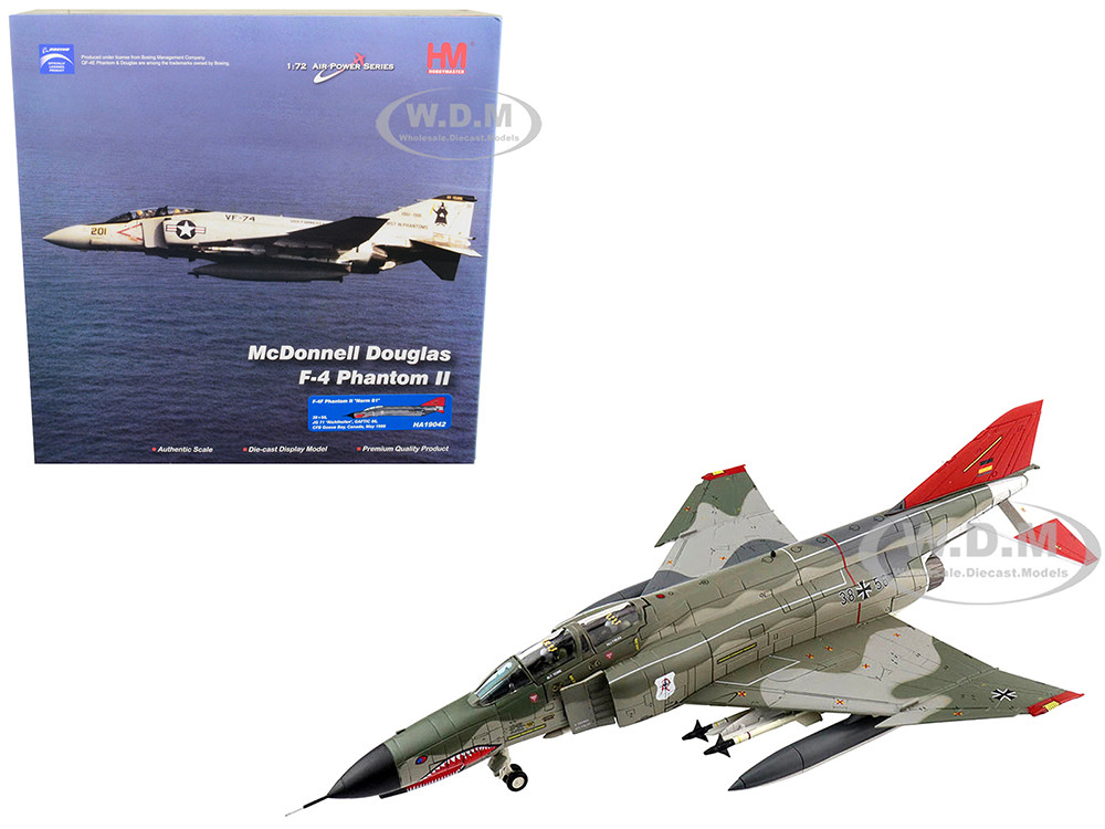 McDonnell Douglas F-4F Phantom II "Norm 81" Fighter Aircraft "JG 71 "Richthofen", GAFTIC 86, CFB Goose Bay, Canada" (May 1986) "Air Power Series" 1/72