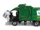 Mack TerraPro Waste Management Refuse Garbage Truck with Heil Half Pack Freedom Front End Loader and CNG Tailgate White and Green with Garbage Bin 1/34 Diecast Model First Gear 10-4006D