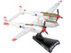 Lockheed P 38J Lightning Fighter Aircraft Marge Pilot Richard Ira Dick Bong United States Air Force 1/115 Diecast Model Airplane Postage Stamp PS5362-3