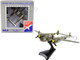 Lockheed P 38J Lightning Fighter Aircraft 23 Skidoo United States Air Force 1/115 Diecast Model Airplane Postage Stamp PS5362-4