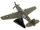Curtiss P 40 Warhawk Fighter Aircraft #160 Pilot George S Welch United States Army Air Force Attack on Pearl Harbor 1941 1/90 Diecast Model Airplane Postage Stamp PS5354-2