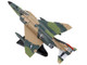 McDonnell Douglas F 4 Phantom II Fighter Aircraft Southeast Asia Camouflage United States Air Force 1/155 Diecast Model Airplane Postage Stamp PS5384-6