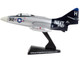 Grumman F9F F 9 Panther Cougar Aircraft Blue Tail Fly United States Navy 1/100 Diecast Model Airplane Postage Stamp PS5393-3