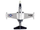 Grumman F9F F 9 Panther Cougar Aircraft Blue Tail Fly United States Navy 1/100 Diecast Model Airplane Postage Stamp PS5393-3