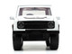 1973 Ford Bronco #008 White with Red and Black Stripes and Red Interior with Extra Wheels Just Trucks Series 1/24 Diecast Model Car Jada 34181