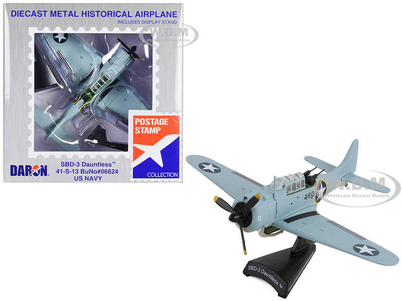 Douglas SBD 3 Dauntless Aircraft 4 1S 13 United States Navy 1/87