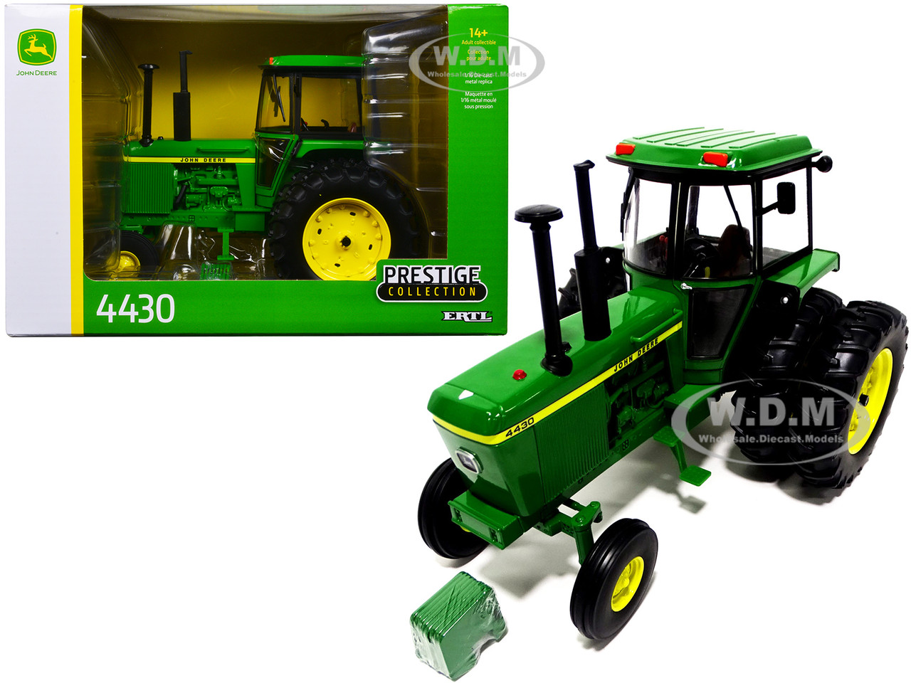 Ertl Tomy John Deere 4430 Tractor with Dual Wheels Green "Prestige Collection" 1/16 Diecast Model by ERTL TOMY