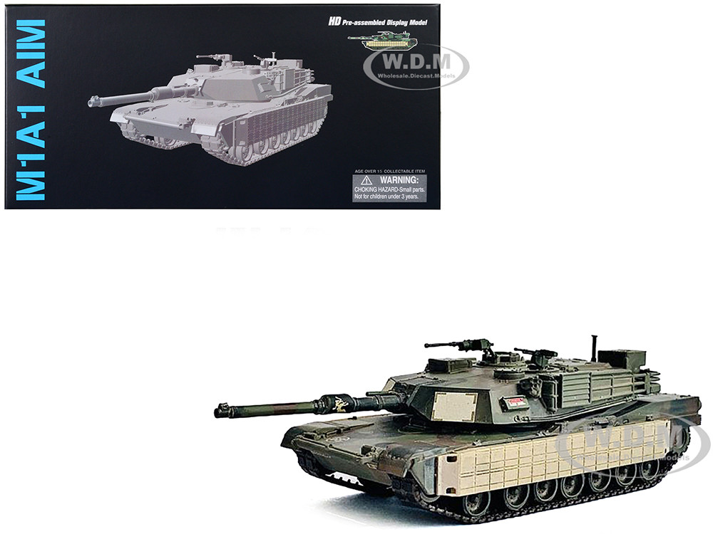 United States M1A1 AIM TUSK Tank "1-4 Cav 'Quarterhorse', 1st Infantry Division, Iraq" (2004) "NEO Dragon Armor" Series 1/72 Plastic Model by Dragon M
