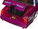 1986 Chevrolet Monte Carlo SS Lowrider Pink Metallic with Graphics Lowriders Series 1/24 Diecast Model Car Maisto 32542PK