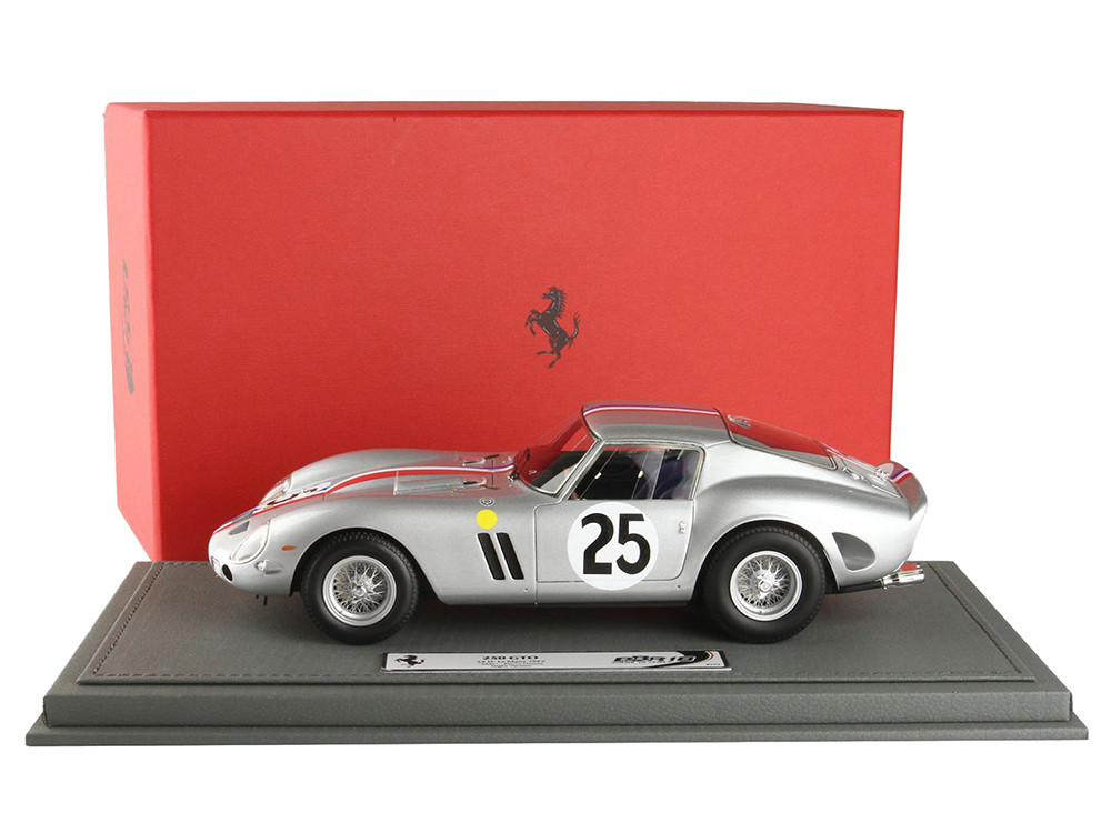 Ferrari 250 GTO #25 Elde - Pierre Dumay "Night Version" "24 Hours of Le Mans" (1963) with DISPLAY CASE Limited Edition to 72 pieces Worldwide 1/18 Mod