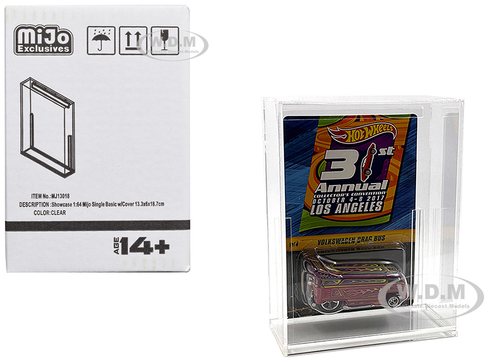 Other 1:64 Showcase Basic Single Display Case "Mijo Exclusives" for 1/64 Scale Models