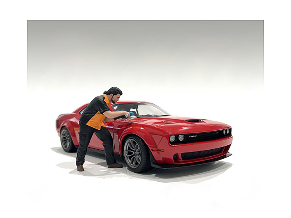 American Diorama 1:18 "Detail Masters" Figure 4 (Buff & Wax) for 1/18 Scale Models by American Diorama