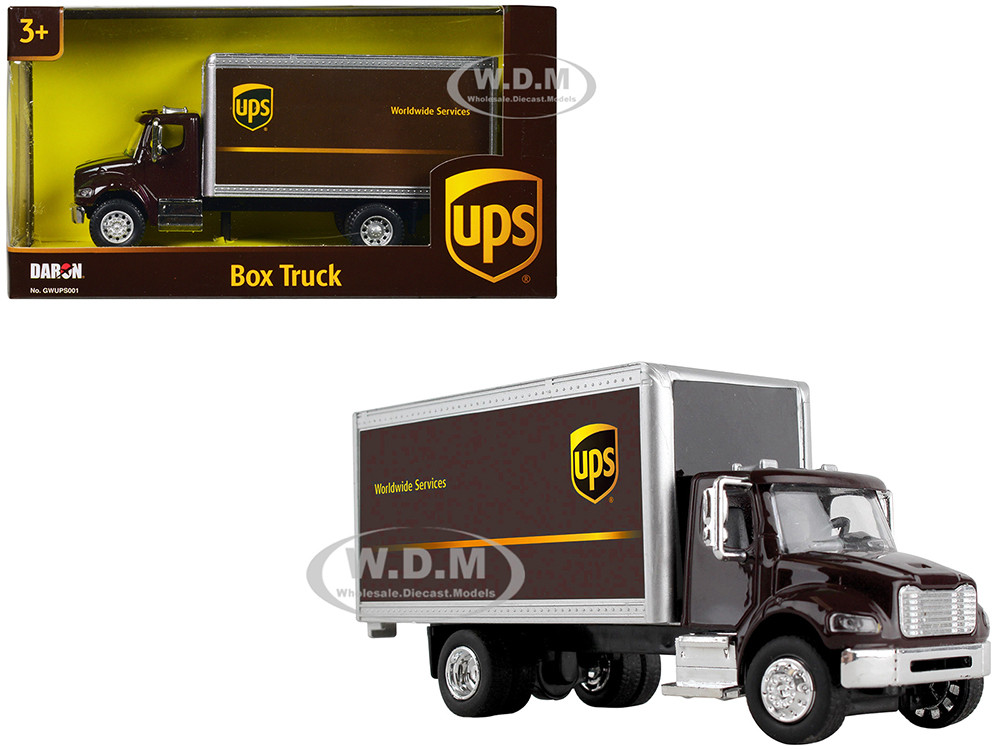 Daron 1:43 UPS Box Truck Brown "UPS Worldwide Services" 1/50 Diecast Model by Daron