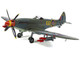 Level 3 Model Kit Supermarine Seafire F XVII Fighter Aircraft with 3 Scheme Options 1/48 Plastic Model Kit by Airfix A06102A