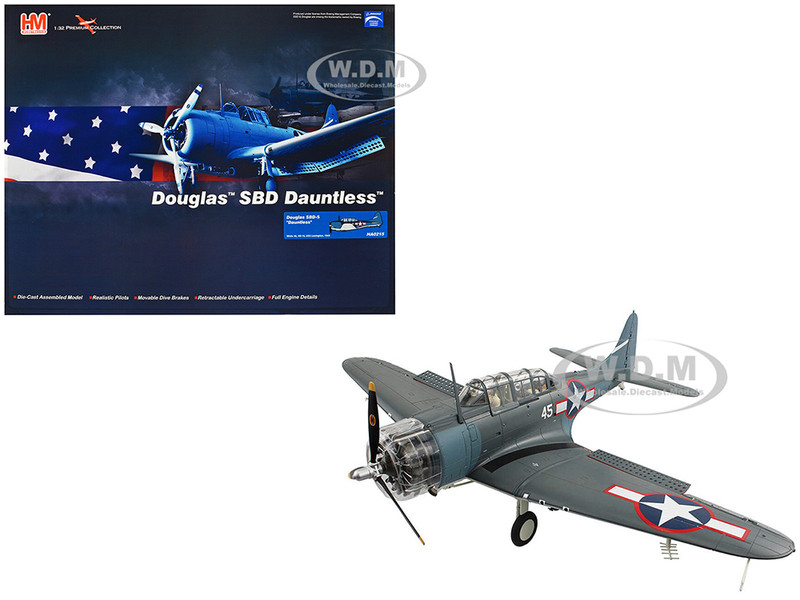 Douglas SBD-5 Dauntless Bomber Aircraft 