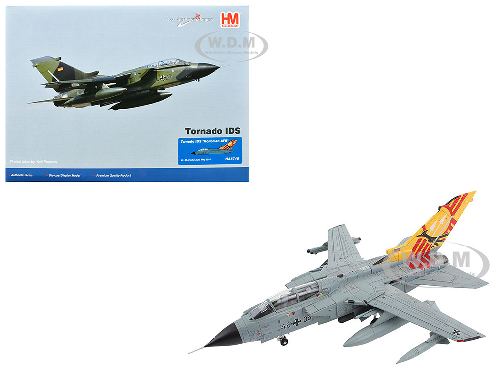 Panavia Tornado IDS Aircraft "FlgAusZLw, Holloman AFB" (2014) German Luftwaffe "Air Power Series" 1/72 Diecast Model by Hobby Master