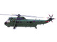 Westland Sea King HC 4 Helicopter Green Livery 848 Naval Air Squadron Commando Helicopter Force Royal Naval Air Station Yeovilton Somerset 2009 British Royal Navy 1/72 Diecast Model Legion LEG-14008LB
