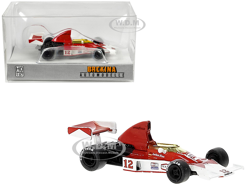 Brekina 1:87 McLaren M23 #12 Jochen Mass "Formula One F1 World Championship" (1976) 1/87 (HO) Scale Model Car by Brekina