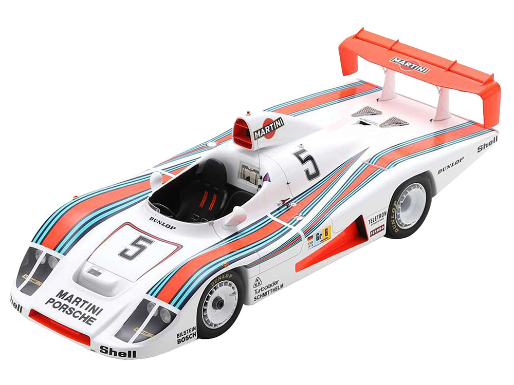 Spark 1:18 Porsche 936/78 #5 Jacky Ickx - Henri Pescarolo - Jochen Mass "Martini Racing Porsche System" "24 Hours of Le Mans" (1978) with Acrylic Display Case 1/