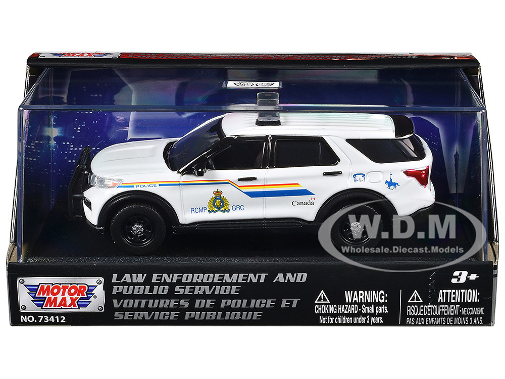 2022 Ford Police Interceptor Utility RCMP Royal Canadian Mounted Police White Law Enforcement and Public Service Series 143 Diecast Model Car b 2022 Ford Police Interceptor Utility RCMP Royal Canadian Mounted Police White Law Enforcement and Public Service Series 143 Diecast Model Car b