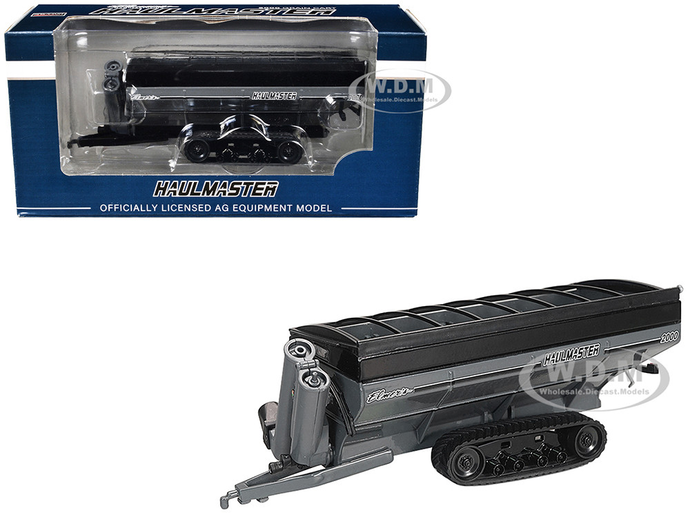 Elmer's Haulmaster 2000 Grain Cart with Tracks Gray 1/64 Diecast Model by SpecCast