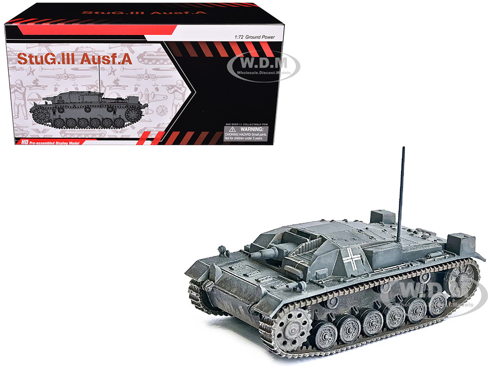 Germany StuG. III Ausf.A Tank "Michael Wittmann, LAH, Barbarossa" (1941) "NEO Dragon Armor" Series 1/72 Plastic Model by Dragon Models