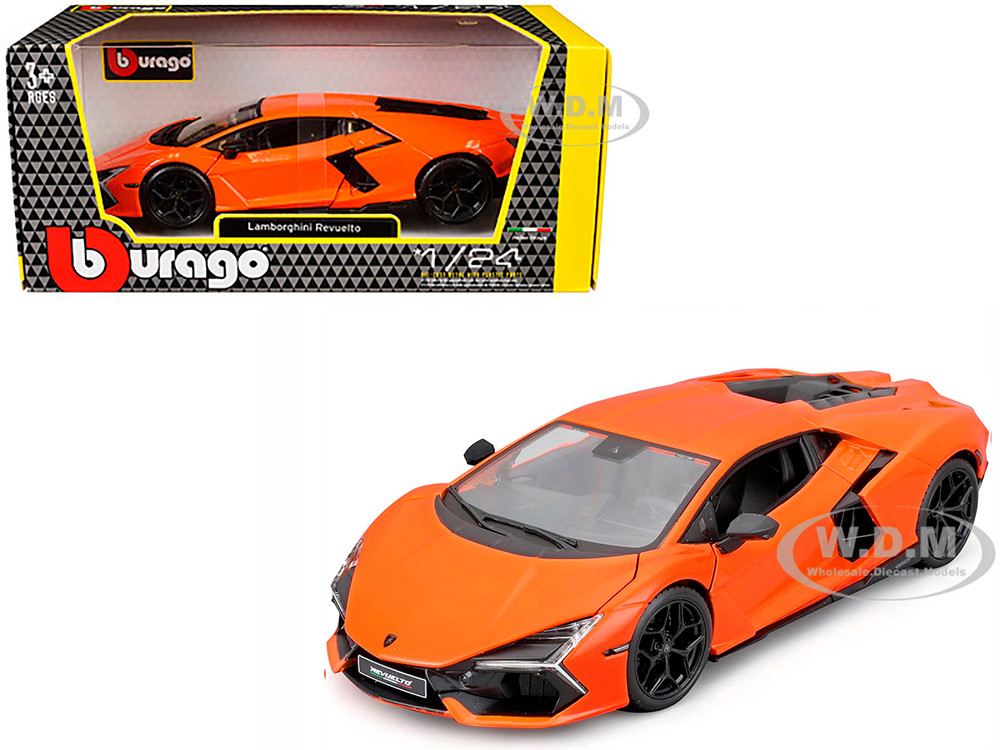Lamborghini Revuelto "Italian Design" Series Orange 1:24 diecast model Bburago