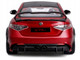 Alfa Romeo Giulia GTA Red Metallic with Carbon Top 1/18 Diecast Model Car Bburago 11048RD