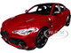 Alfa Romeo Giulia GTA Red Metallic with Carbon Top 1/18 Diecast Model Car Bburago 11048RD
