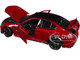 Alfa Romeo Giulia GTA Red Metallic with Carbon Top 1/18 Diecast Model Car Bburago 11048RD