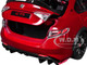 Alfa Romeo Giulia GTA Red Metallic with Carbon Top 1/18 Diecast Model Car Bburago 11048RD