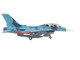 Lockheed F 16B Fighting Falcon Fighter Aircraft Top Gun 04 Centennial of Naval Aviation United States Navy Air Power Series 1/72 Diecast Model Hobby Master HA38019