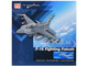 Lockheed F 16B Fighting Falcon Fighter Aircraft Top Gun 04 Centennial of Naval Aviation United States Navy Air Power Series 1/72 Diecast Model Hobby Master HA38019