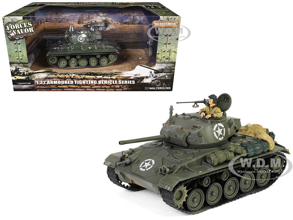 M24 Chaffee Light Tank "8th Armored Division, 36th Tank Batallion, Rheinberg, Germany, World War II" (1945) United States Army "Armoured Fighting Vehi