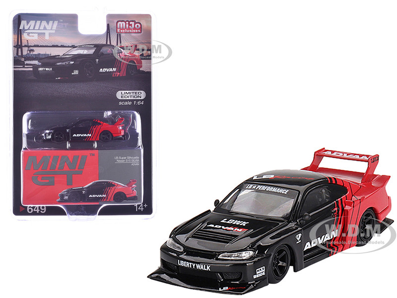 MINIGT LBWK 日産　S15 SILVIA ADVAN 8台セット MGT00649-L__47793.1726241591.