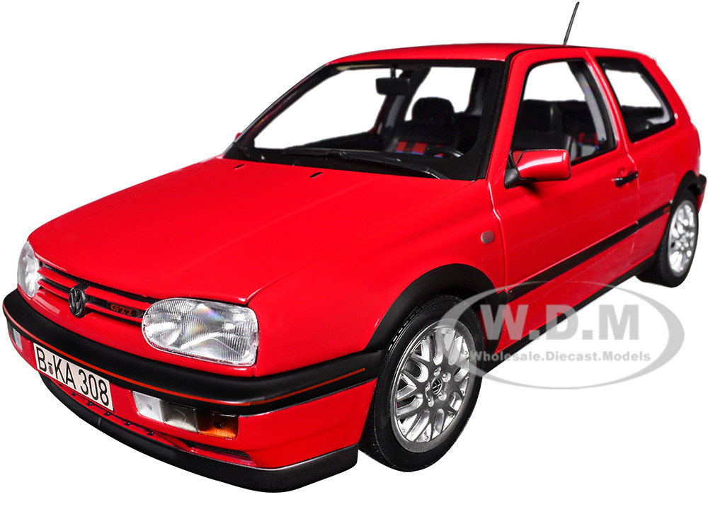 1996 Volkswagen Golf GTI "20 Years Anniversary Edition" Flash Red 1/18 Diecast Model Car by Norev