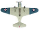 Douglas TBD 1 Devastator Bomber Aircraft Lt Cdr James Brett VT 2 USS Lexington 1942 United States Navy SkyMax Models Series 1/72 Diecast Model Hobby Master SM8011