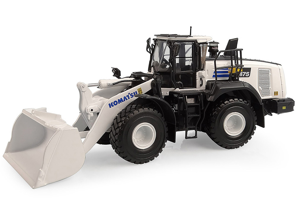Komatsu WA475-10 Wheel Loader White Limited Edition to 750 pieces Worldwide 1/50 Diecast Model by Universal Hobbies