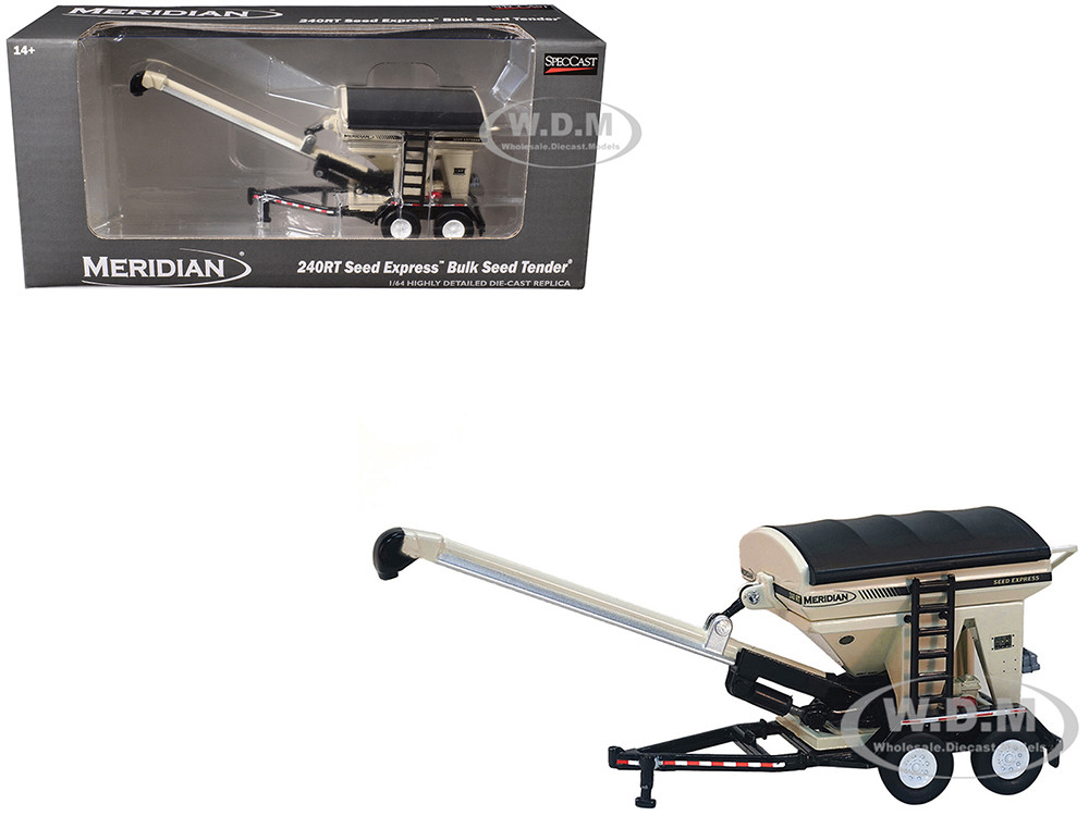 Meridian 240RT Seed Express Bulk Seed Tender Light Tan 1/64 Diecast Model by SpecCast