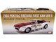 1968 Pontiac Firebird First Ram Air II Weidner Pontiac White and Red with Stripes Limited Edition to 306 pieces Worldwide 1/18 Diecast Model Car ACME A1805221